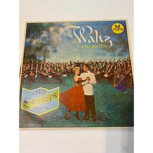 Vintage Vinyl Record Waltz Favorites 100 strings orchestra
